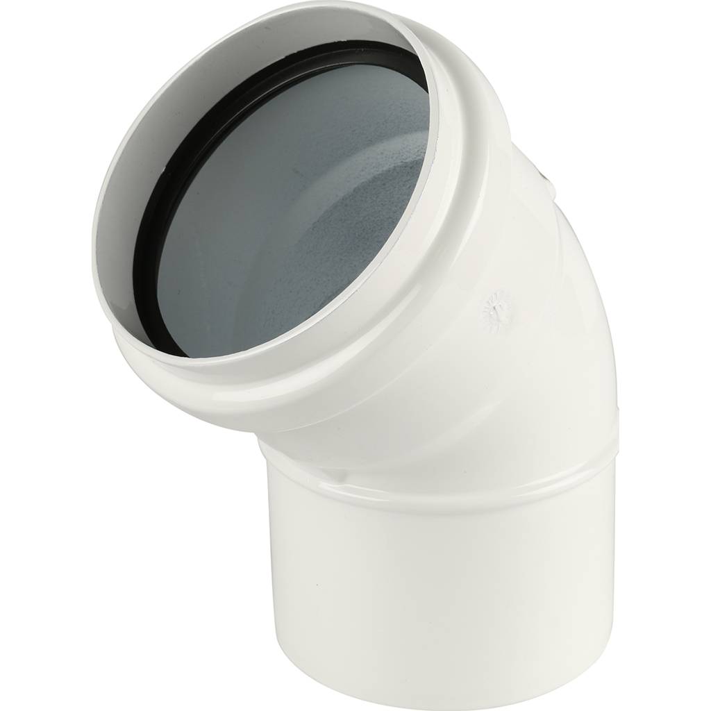 Колено Baxi KHG 45гр.,д.80мм